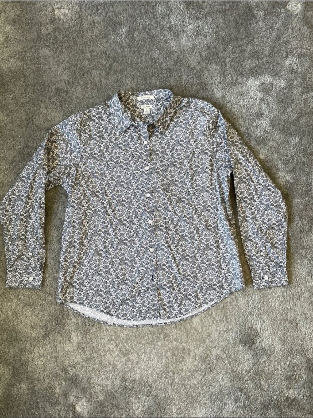EC L.L. Bean Women's Wrinkle-Free Button Down Shirt - Size Large